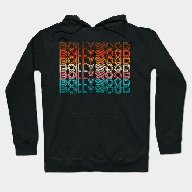 Retro Bollywood Indian Movie Aesthetic Hoodie by panco